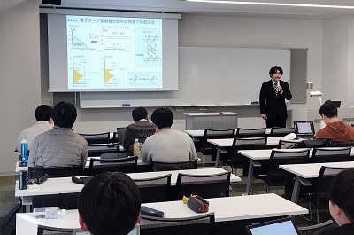 2024年度卒研発表会2。