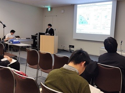 緊張しながらも、練習の成果を発揮して