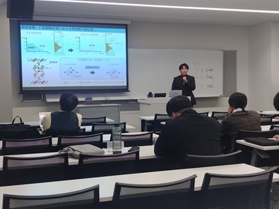 1年間の成果を発表できました